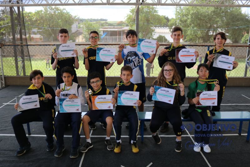 Alunos do Colégio Objetivo Nova Odessa são premiados na Olimpíada Canguru de Matemática